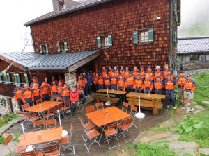 Teilnehmer und Ausbilder ÖBRD Eiskurs Salzburg